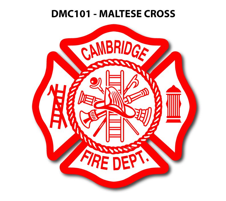 Cambridge Fire Dept. Maltese Cross