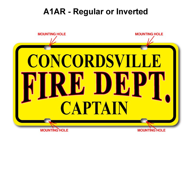Concordsville Fire Dept. Captain
