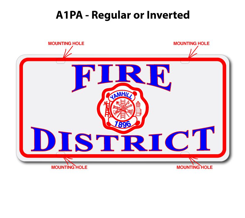Signage for Fire District