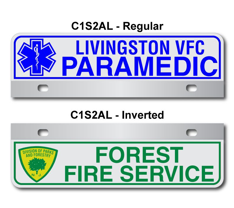 Paramedic Fire Service Sign Stickers