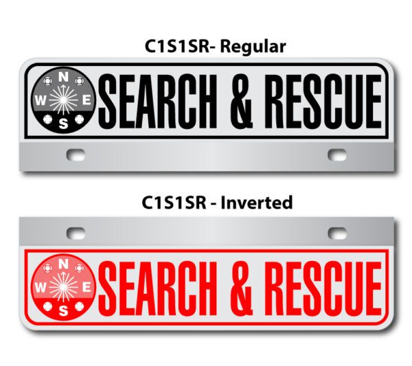 Search & Rescue Sign Stickers