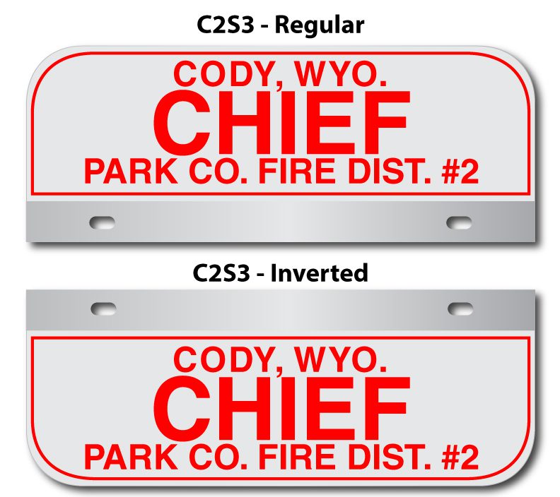 Cody, WYO Chief Park Co., Fire District #2