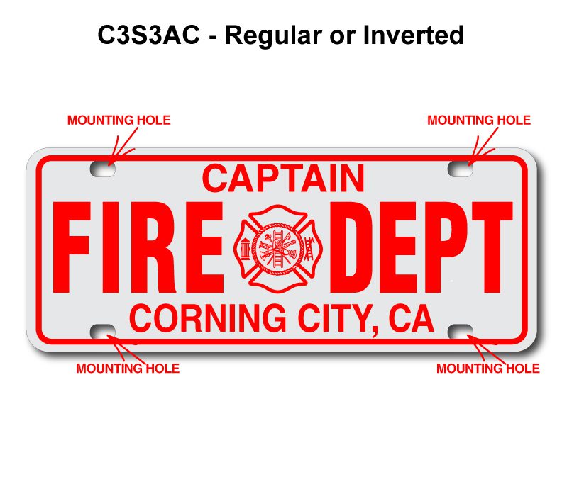 Captain of Fire Dept. Corning, CA