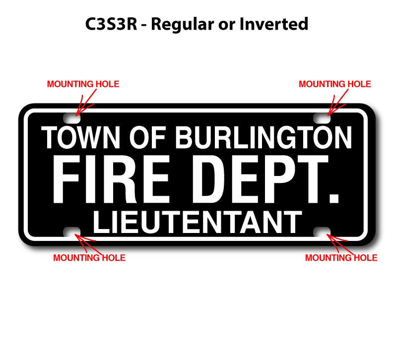 Town of Burlington Fire Dept. Lieutenant