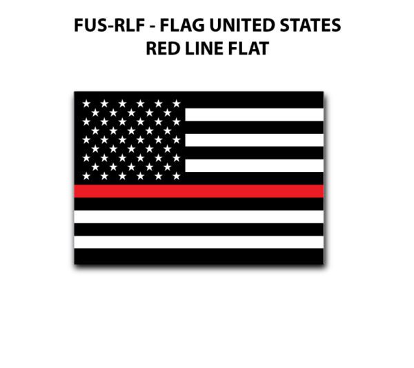 A flag with the red line on it.