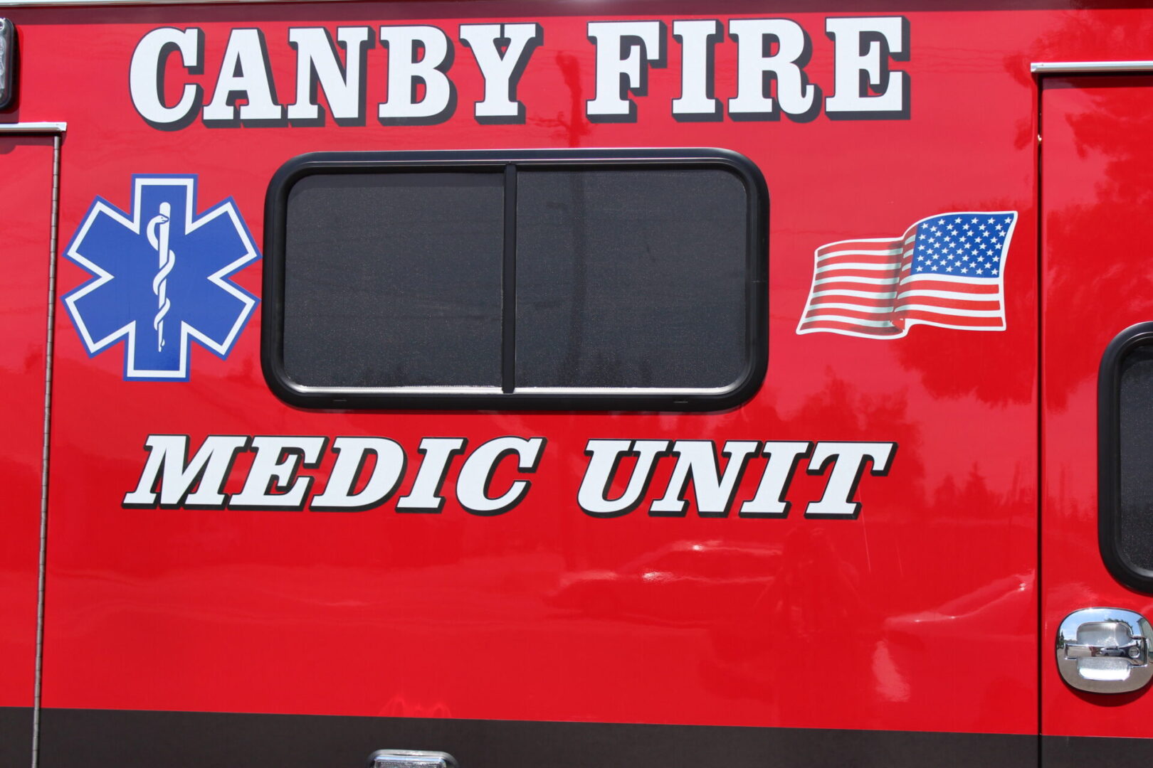 Canby Fire Department Medic Unit.