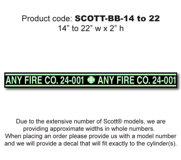 APPARATUS DECALS FOR SCOTT BRAND PRODUCTS - Image 11